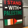 Palestine Tin Metal Sign Image 2