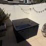 Outdoor Dinning Table Rattan Cube 4 seater Image 7