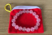 10mm Rose Quartz Bracelet Natural Gemstone