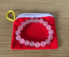 10mm Rose Quartz Bracelet Natural Gemstone