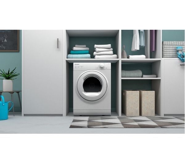 INDESIT I1 D80W UK 8 kg Vented Tumble Dryer - White