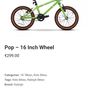 Children's 16" bike Raleigh bike Image 2