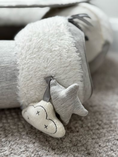 Wish Upon a Cloud Playmat Bundle with Tummy Time Roll, Sit & Play