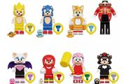 [8-Pack] Sonic the Hedgehog Minifigure Bundle | Sonic, Tails, Knuckles &amp; More- Compatible with LEGO