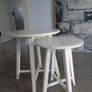 ikea kregsta nest of tables x2 white Image 3