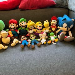 Mario Plushies Bundle
