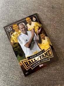 Match Attax Hall of Fame Zidane 2024