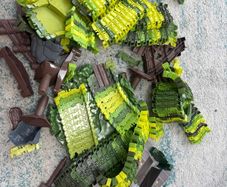 Jurassic Dinosaur Flexible Train Track Set