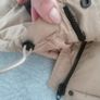 Zara 2 tone anorak puffa jacket Image 2