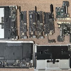 Apple MacBook Pro, MacBook Air parts, motherboards.