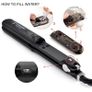 2 In 1 Fast Heat UP Tourmaline Ceramic Professional Steam Hair Straightener Curler For Salon Straightening Iron Styling Image 9