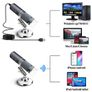 4K WiFi Microscope for iPhone Android PC, 50-1000X USB Digital Microscope Wireless Super HD Endoscope Camera Compatible with All Cellphones iPad Android Tablet Windows Mac Image 5