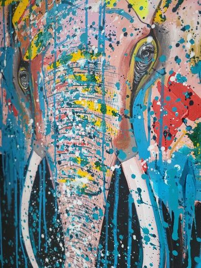 " blue elephant!
