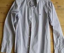 Primark blue stripe shirt age 11 - 12
