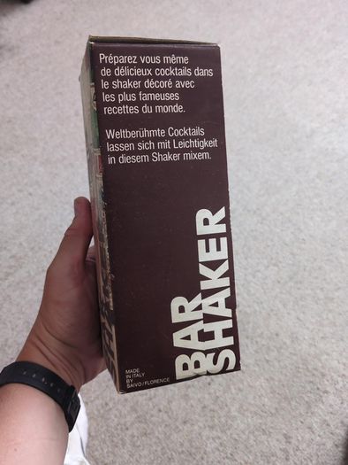 vintage cocktail shaker