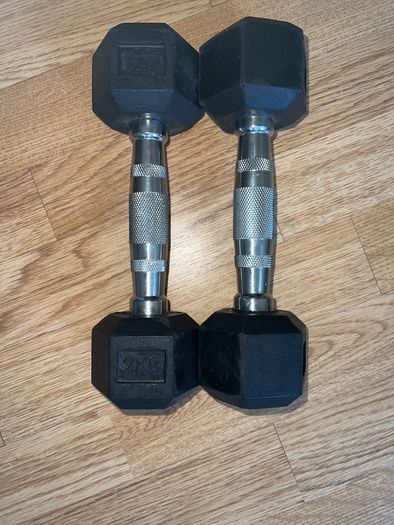 2 weights 2kg