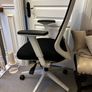 NV Ergonomic Office Chair White Frame Image 3