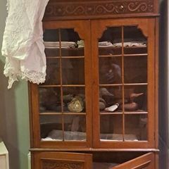 Antique French Linen Press