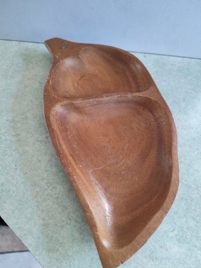 Wood  2 Section Plate