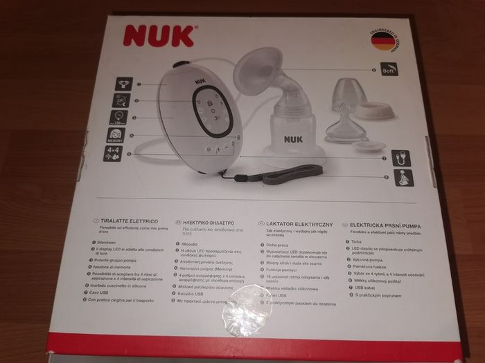 NUK First Choice+ electric breast pump in excellent condition