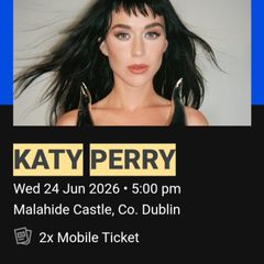 Katy Perry Malahide castle