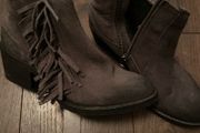 Allsaints Grey Ankle Boots EU 38