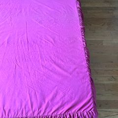 2 single bed valances and 1 double bed valance