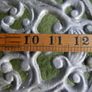 Vintage oval aluminum trivet French Vintage ByIsa Image 7