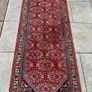 Vintage Persian Bidjar Runner Hand Knotted Rug Carpet Image 8
