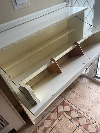 solid wood shoe cabinet