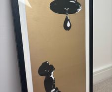 Solus Dream Big Boxer Boy Signed limited Edition Lithograph, Framed 25/85