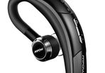 Bluetooth Headset [Business Style] Wireless Headset Bluetooth Earpiece Hands-free Calling with Clear Voice Capture Technology Bluetooth Earbuds for Cellphones (280 Hours Standby Time)