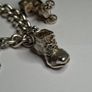 Vintage Sterling Silver Charm Bracelet, Movable Charms Image 4