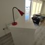 Bar or Breakfast dining table in excellent condition,white ! Dimensions 1,30 m length and 105 cm height Image 2