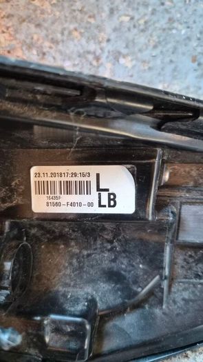 Toyota C-HR Left Rear Tail Light Set OEM 81560-F4010 81590-F4010