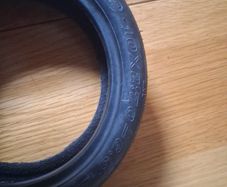 E- scooter 10 inch street tire tubed and tubeless tires .