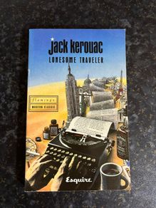 Vintage Jack Kerouac 'Lonesome Traveler' - 1994 Flamingo Paperback Book
