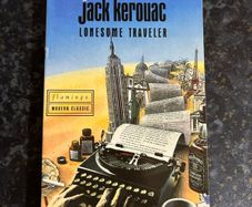 Vintage Jack Kerouac 'Lonesome Traveler' - 1994 Flamingo Paperback Book