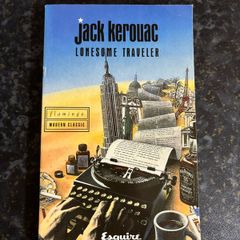 Vintage Jack Kerouac 'Lonesome Traveler' - 1994 Flamingo Paperback Book