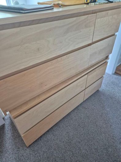 ikea malm drawers x 2