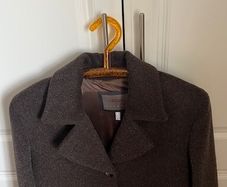 Apriori Long Virgin And Mohair Wool Coat- Luxury brand..  Elegant & Classic. Size Gb 12 / Medium.  Excellent Condition. Stunning.