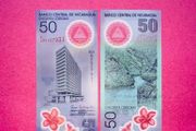 Nicaragua  50 Cordobas  2011 ( Uncirculated ) Commemorative  Issue Polymer / Plastic.