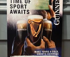 Guinness Tin Metal Sign