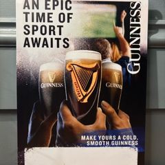 Guinness Tin Metal Sign