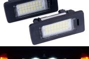 BMW E39 E60 E82 E90 E92 E93 M3 E39 E60 E70 X5 E60 E61 M5 E882 Pcs Error Free License Plate Lamp Taillight, 12V White 6000K Water Proof Rear License Plate Lamps