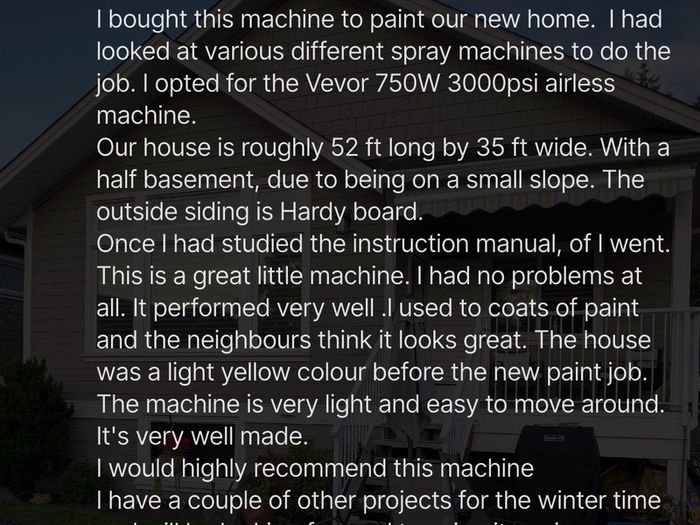 VEVOR Stand Airless Paint Sprayer, 750W 3000PSI High Efficiency Electric Airless Sprayer, Fine And Even Painting Effect, Handheld Paint Sprayers for Home Interior and Exterior Furniture and Fences
