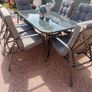 garden table and 6 chairs Image 2