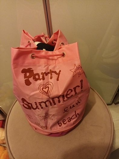 Draw string childs bag