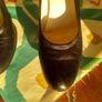 fitzpatricks shoes black wedge, size 38.5 Image 6