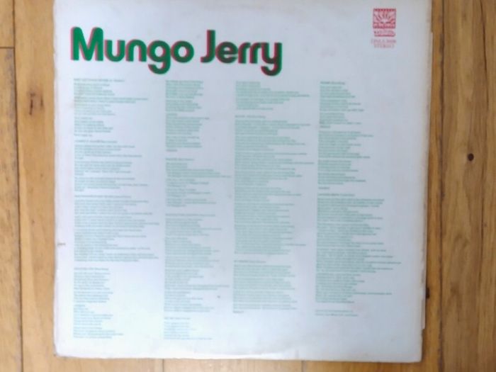 Lp.Mungo Gerry. Rare Original Record. P-1970.UK Press.Excellent Cond.